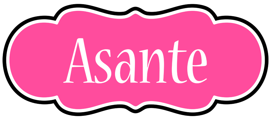 Asante invitation logo