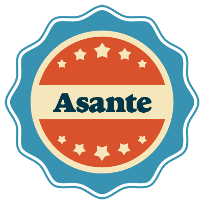 Asante labels logo