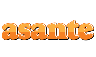 Asante orange logo