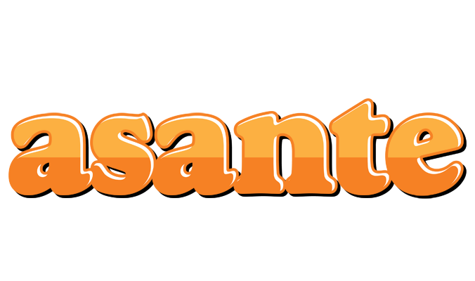 Asante orange logo