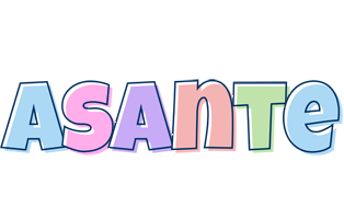 Asante pastel logo