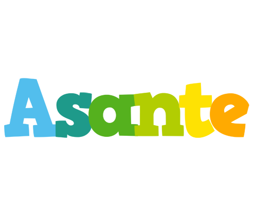 Asante rainbows logo