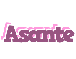 Asante relaxing logo