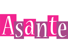 Asante whine logo