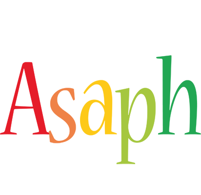 Asaph birthday logo