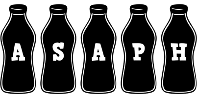 Asaph bottle logo