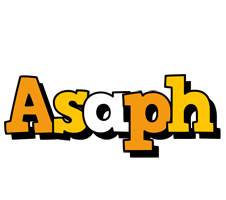 Asaph cartoon logo