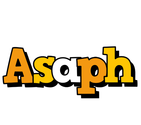Asaph cartoon logo