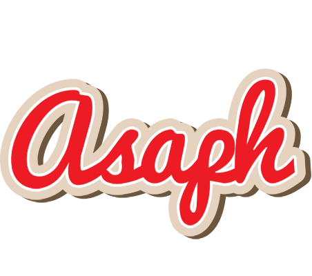 Asaph chocolate logo