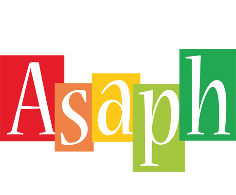 Asaph colors logo