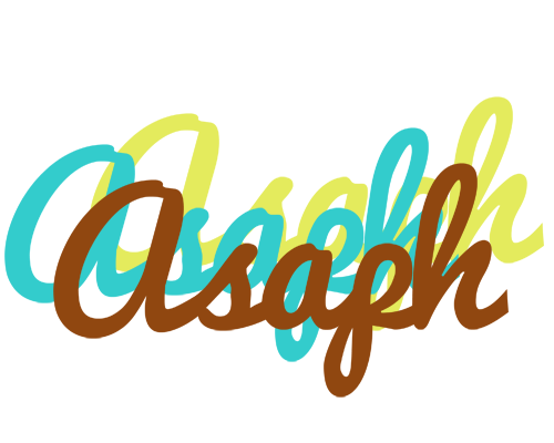 Asaph cupcake logo