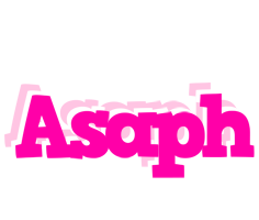 Asaph dancing logo