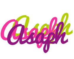 Asaph flowers logo