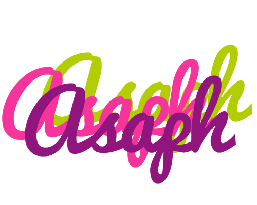 Asaph flowers logo
