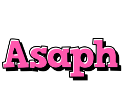 Asaph girlish logo