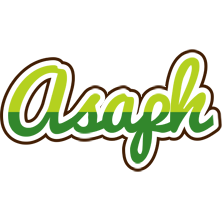 Asaph golfing logo