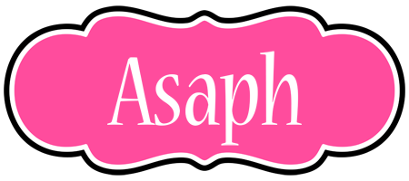 Asaph invitation logo