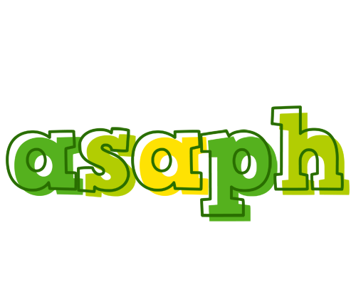 Asaph juice logo