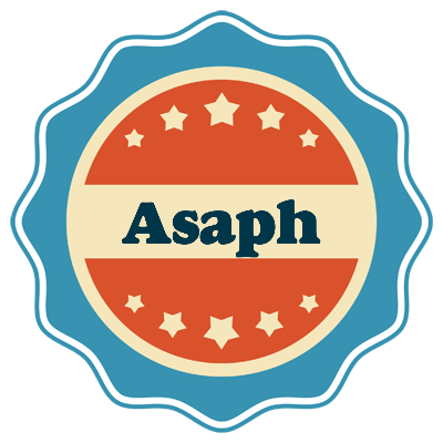 Asaph labels logo