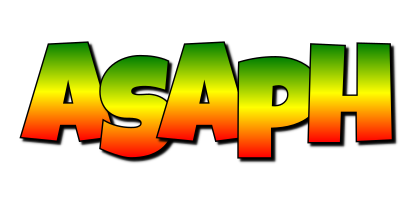 Asaph mango logo