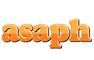 Asaph orange logo