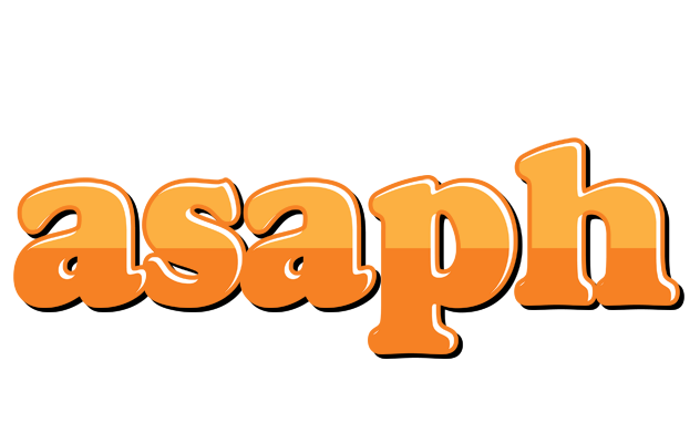 Asaph orange logo
