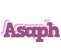 Asaph relaxing logo