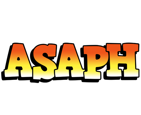 Asaph sunset logo