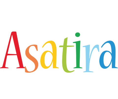 Asatira birthday logo