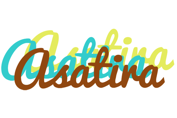Asatira cupcake logo