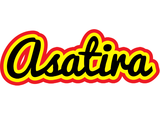Asatira flaming logo