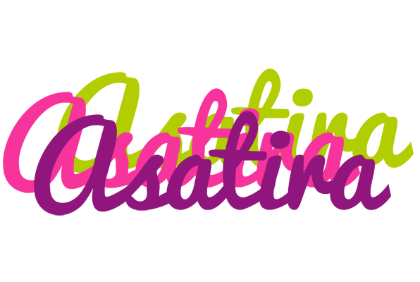 Asatira flowers logo