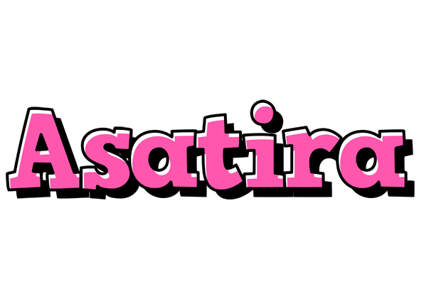 Asatira girlish logo