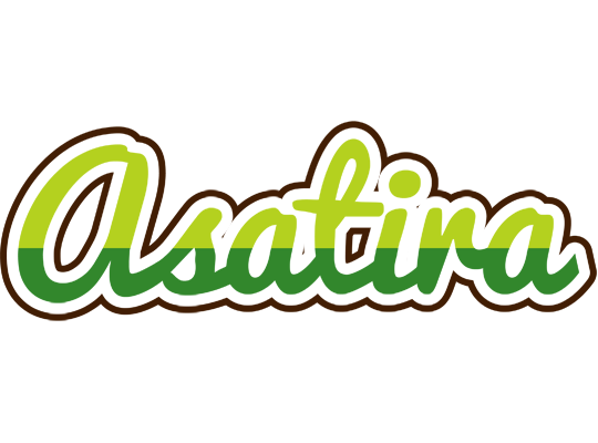 Asatira golfing logo