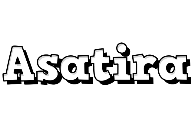 Asatira snowing logo