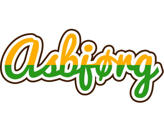 Asbjørg banana logo