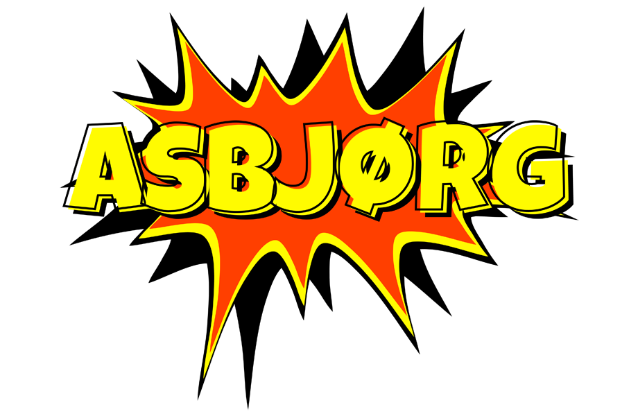 Asbjørg bazinga logo