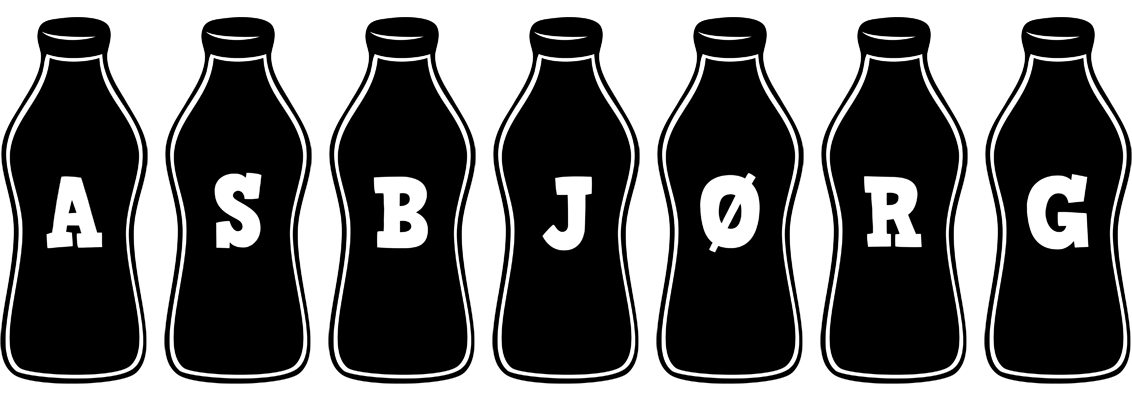 Asbjørg bottle logo