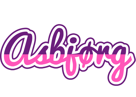 Asbjørg cheerful logo