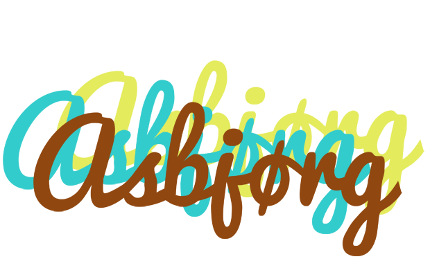 Asbjørg cupcake logo