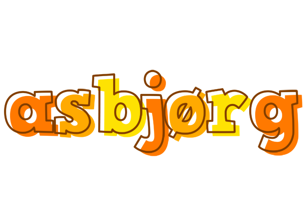 Asbjørg desert logo