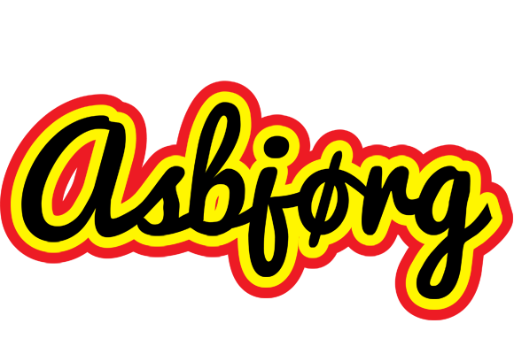 Asbjørg flaming logo
