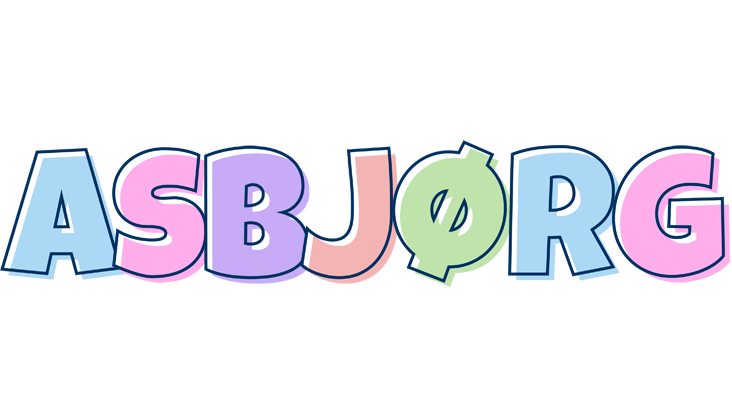 Asbjørg pastel logo