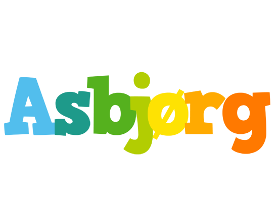 Asbjørg rainbows logo