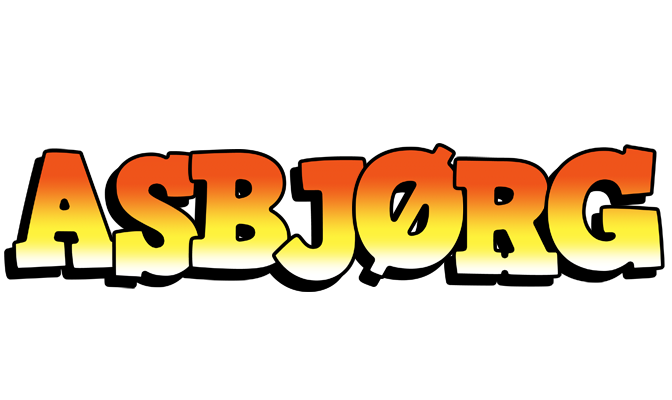 Asbjørg sunset logo