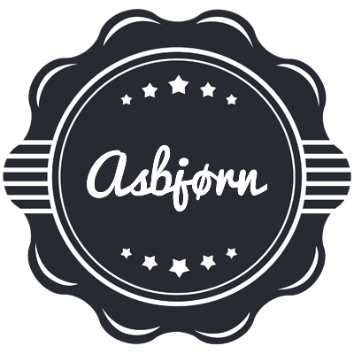 Asbjørn badge logo