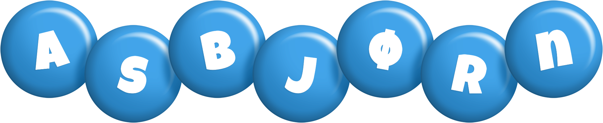 Asbjørn candy-blue logo