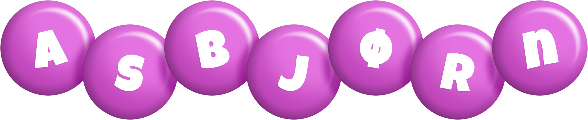 Asbjørn candy-purple logo