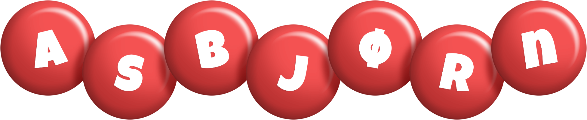 Asbjørn candy-red logo