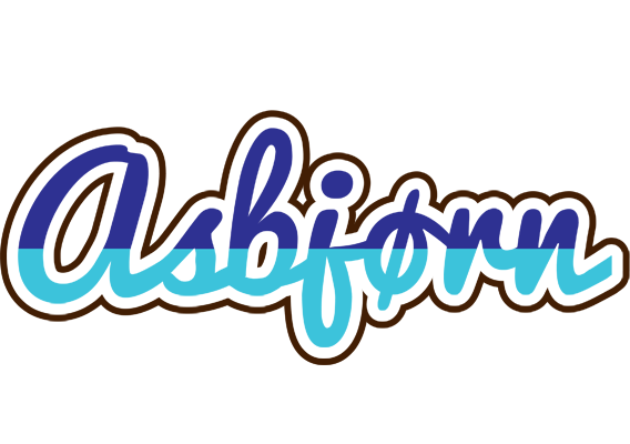 Asbjørn raining logo